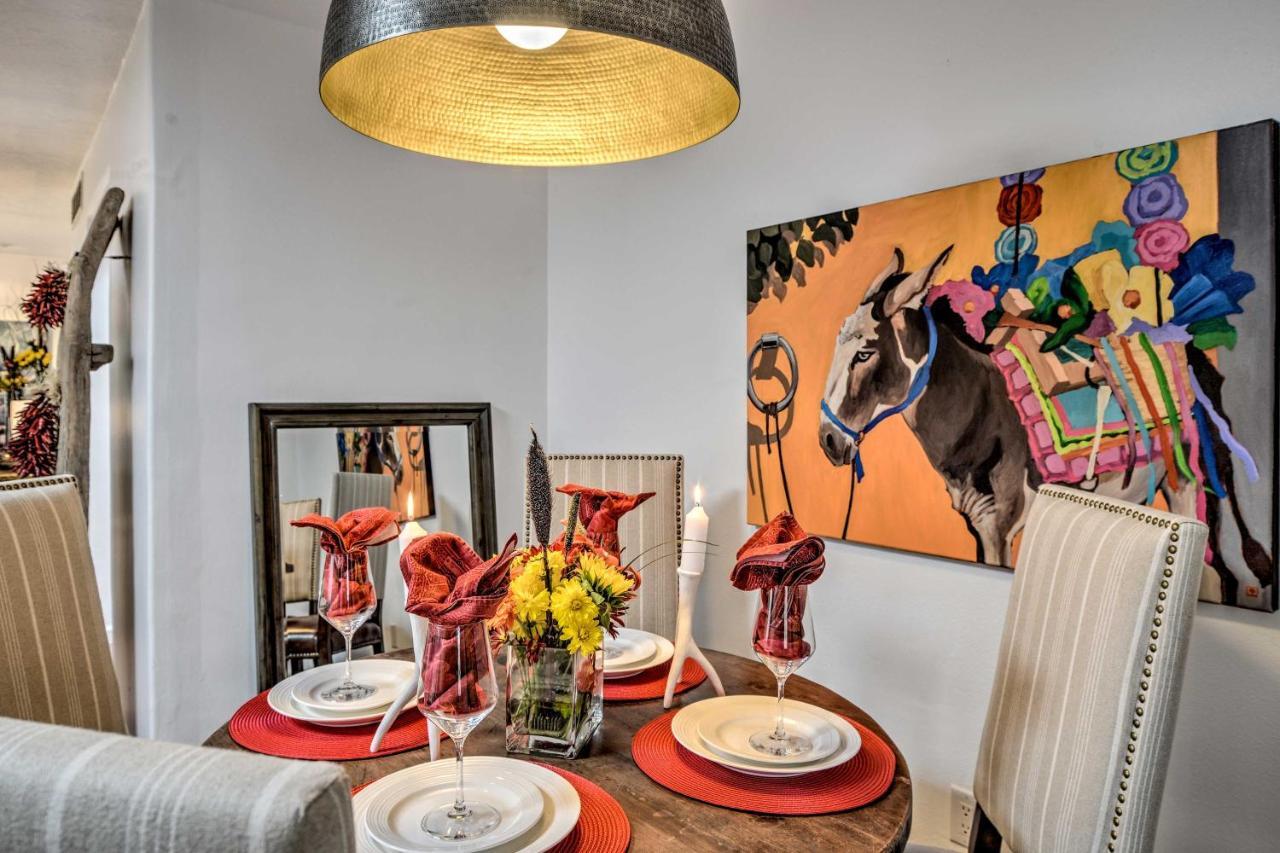 Modern Bungalow With Santa Fe Charm Less Than 2 Mi To Plaza Leilighet Eksteriør bilde