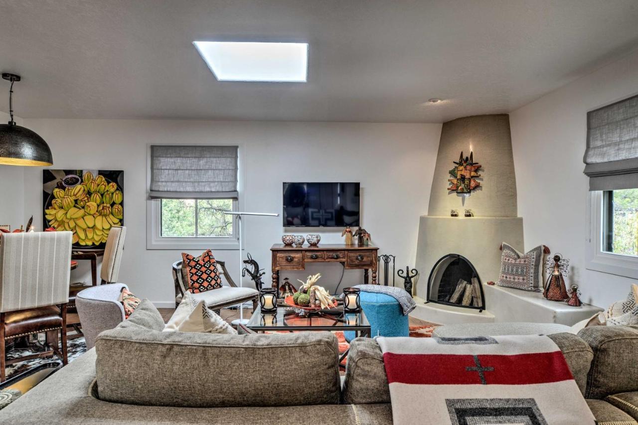 Modern Bungalow With Santa Fe Charm Less Than 2 Mi To Plaza Leilighet Eksteriør bilde